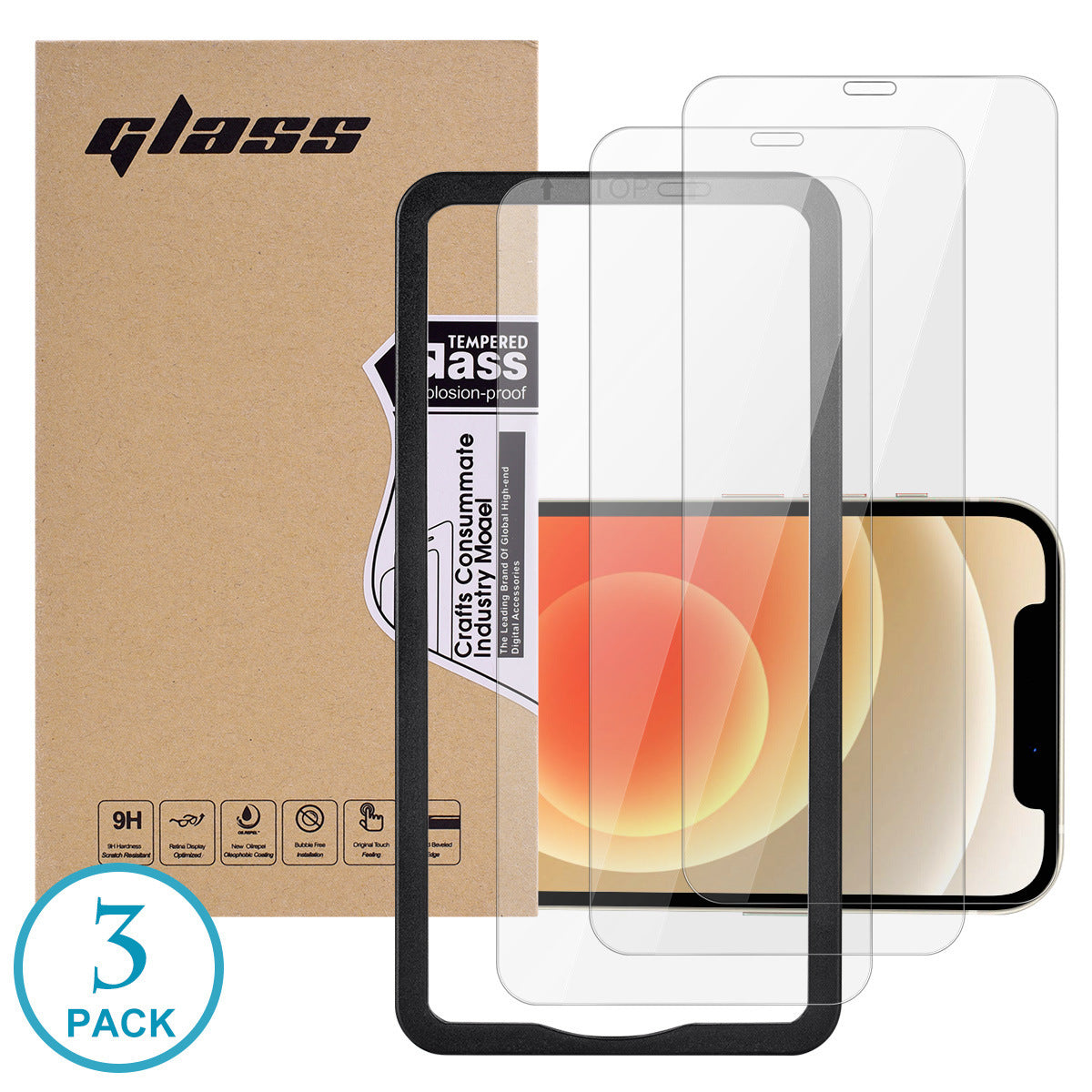 IPhone 16 Tempered Glass Screen Protector