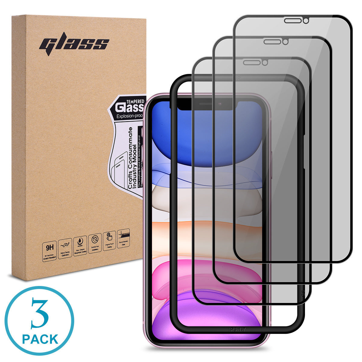 IPhone 16 Tempered Glass Screen Protector